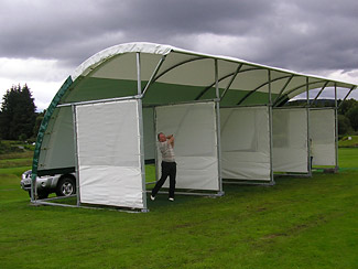 Fortnum & Woolley Ltd Cover-All Golf Range at Aboyne Fortnum & Woolley Ltd Cover-All Golf Range