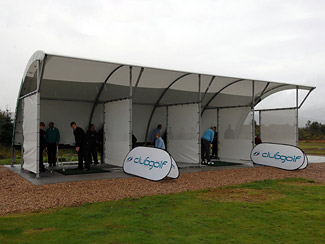Fortnum & Woolley Ltd Cover-All Golf Range at Fort William Golf Club Fortnum & Woolley Ltd Cover-All Golf Range
